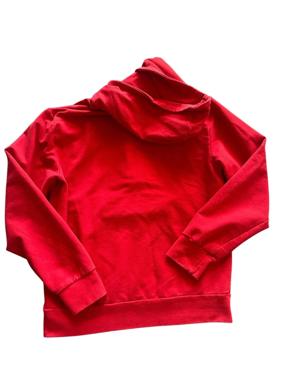 Reebok Boys Large 10/12 Red Quarter Zip Performance Hoodie